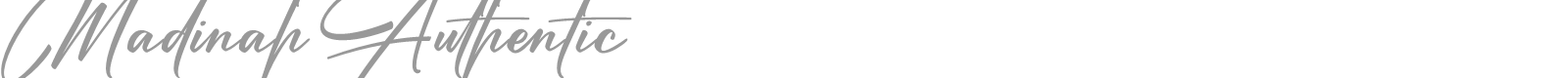Madinah Authentic font preview